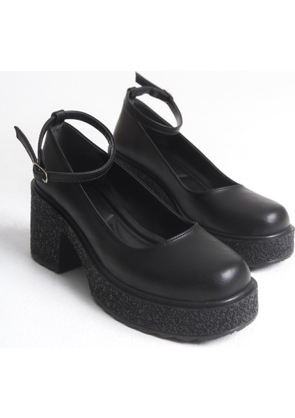 Guvy Kemer Detaylı Kadın Loafer Ayakkabı