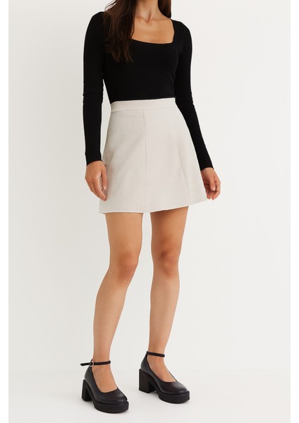 Guvy Kemer Detaylı Kadın Loafer Ayakkabı