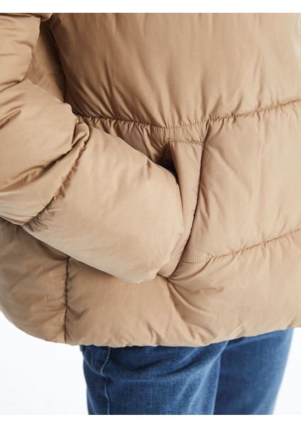 Yeni Sezon Kapüşonlu Kadın Şişme Mont modelleri