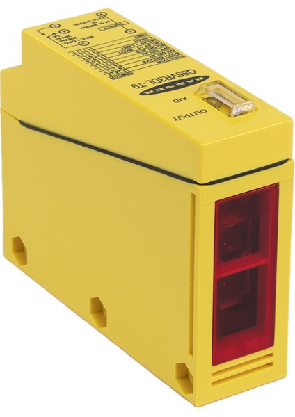 Banner Q85VR3DL-T9 Ac/dc Kızılötesi Sensör – 1m Menzil, Röle Çıkışlı