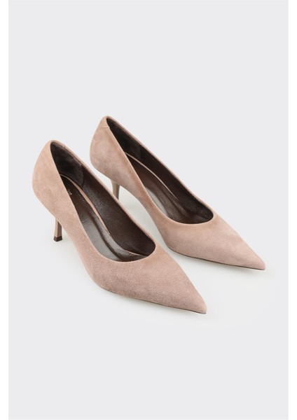 Vizon Deri Kadın Stiletto fiyatları