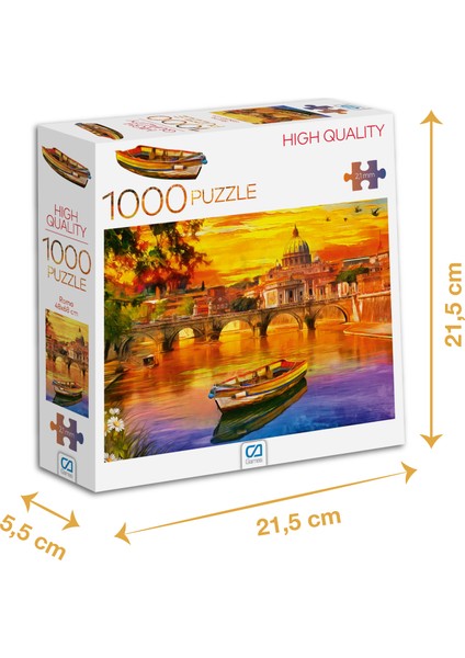 Roma - 1000 Parçalı Puzzle - 48 x 68 cm