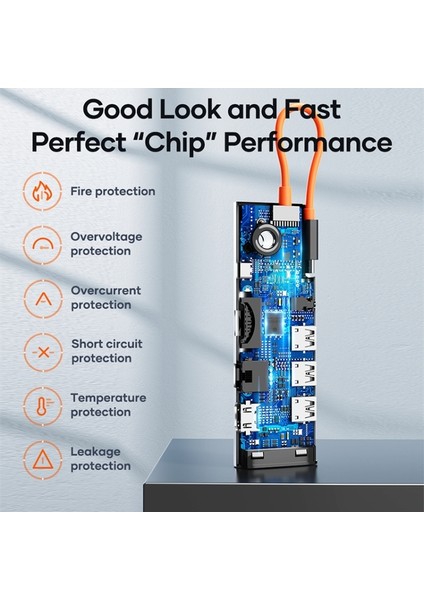 TR30 Multi Fonksiyon 10 In 1 Type-C Hub Dönüştürücü fiyatları