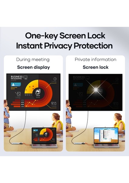 TR30 Multi Fonksiyon 10 In 1 Type-C Hub Dönüştürücü