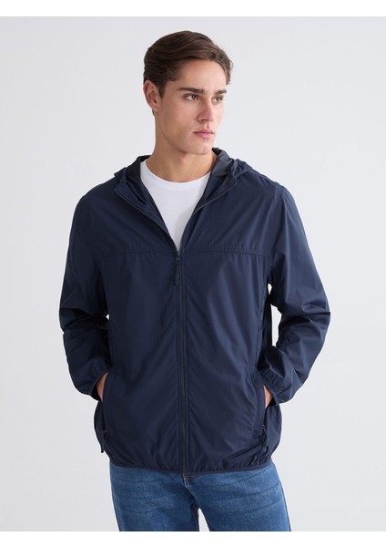 Yeni Sezon Standart Kalıp Kapüşonlu Erkek Yağmurluk