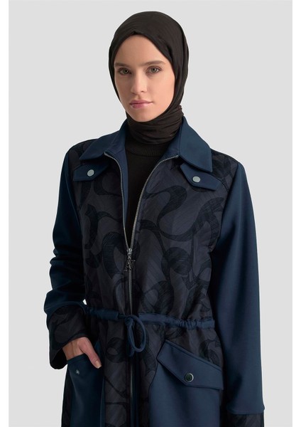 Desenli Mixli Örme Giyçık 25KD1601 Lacivert fırsatları