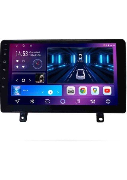 Opel Astra H Uyumlu Üste Takılan 4gb Ram 64GB Hafıza QLED Ekran Multimedya Android Teyp