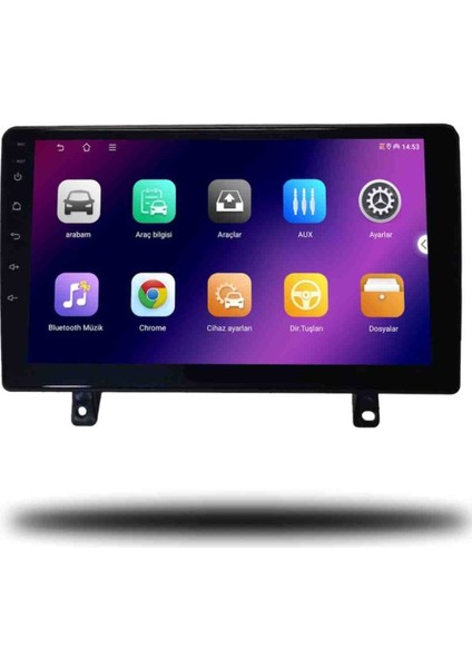 Opel Astra H Uyumlu Üste Takılan 4gb Ram 64GB Hafıza QLED Ekran Multimedya Android Teyp fiyatları