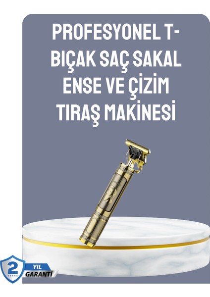 LCD Ekranlı Şarjlı Tıraş Makinesi Erkek Saç Sakal Kesme