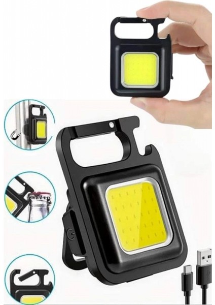 Mıknatıslı Parlak LED Işık 3 Fonksiyonlu Şarj Edilebilir Ledli Mini Taşınabilir modelleri