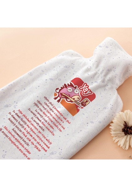 Hediyesepeti Yay Burçlarına Hediye Esprili Sıcak Su Torbası - Tasarım Kılıflı Termofor - El Ayak Isıtıcı fiyatları