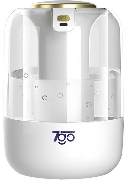 7g-Uhd1 Ultrasonik Çift Çıkışlı Hava Nemlendirici | 2l Su Kapasiteli, Usb-C, LED Işıklı, Sessiz Nano Buhar Teknolojisi fiyatları