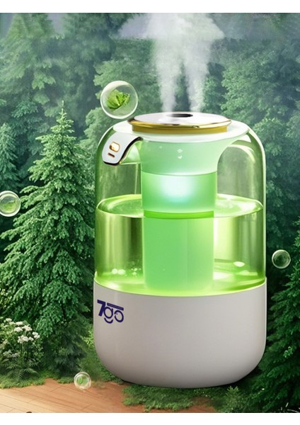 7g-Uhd1 Ultrasonik Çift Çıkışlı Hava Nemlendirici | 2l Su Kapasiteli, Usb-C, LED Işıklı, Sessiz Nano Buhar Teknolojisi indirimleri