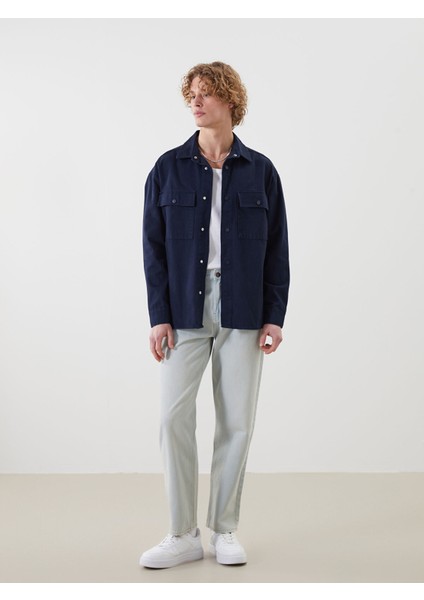 Yeni Sezon Rahat Kalıp Gabardin Erkek Gömlek Ceket fiyatları