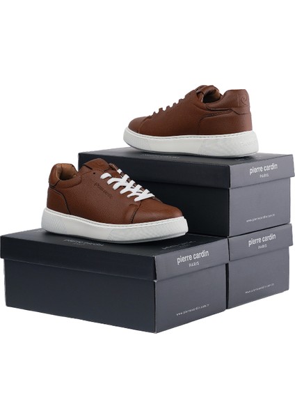 Tommy Günlük Kullanım Için Uygun Taba Erkek Sneaker Ayakkabı