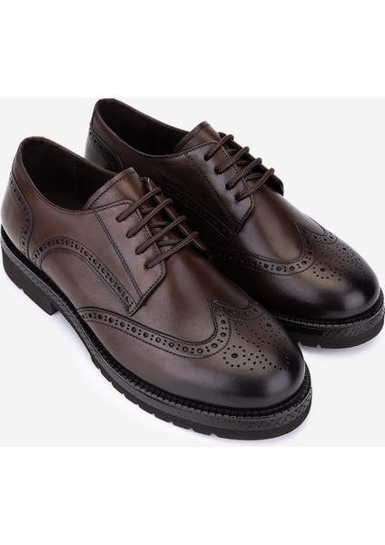 Kadın Hakiki Deri Kahverengi Casual Ayakkabı 987 Z108 Bn Ayk SK25-26 Kahve fiyatları