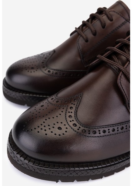 Kadın Hakiki Deri Kahverengi Casual Ayakkabı 987 Z108 Bn Ayk SK25-26 Kahve modelleri