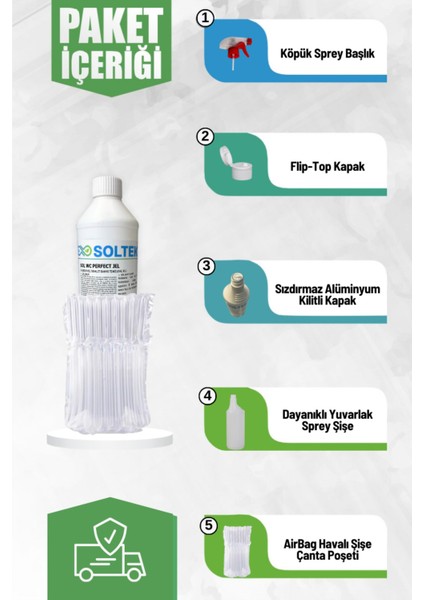 Wc Sarı Leke Temizleme Jeli - Sol Wc Perfect Jel 500ML 2 Adet modelleri