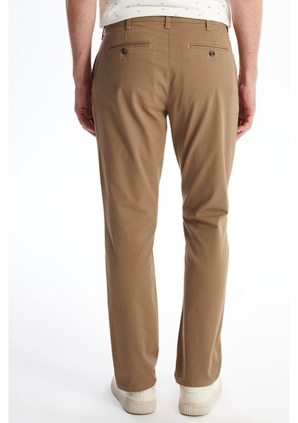 Yeni Sezon Standart Kalıp Gabardin Erkek Chino Pantolon fırsatları