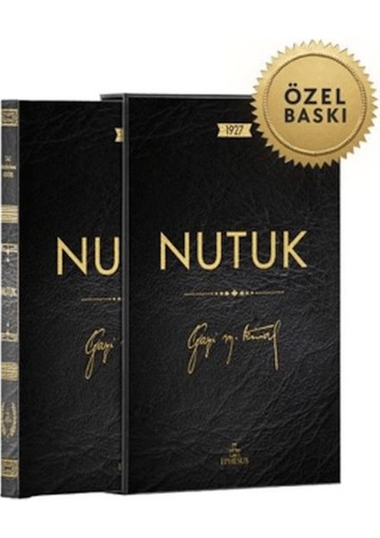 Nutuk (Özel Deri Ciltli ve Kutulu)
