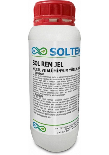 Dış Boya Boya Çıkarıcı - Sol Rem Jel