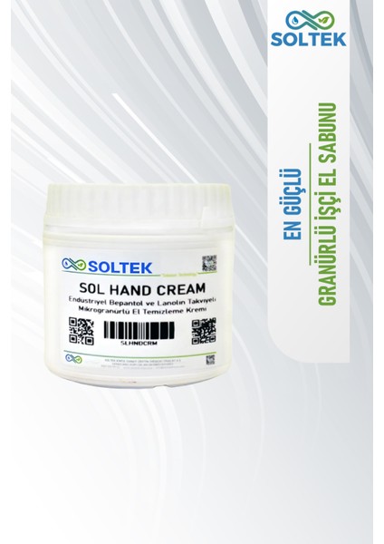 Granürlü Işçi El Sabunu - Sol Hand Cream Power