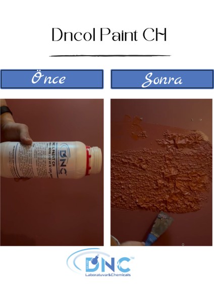 Iç Dış ve Duvar Plastik Silikon Boya Sökücü Dncol Paint CH-35KG modelleri