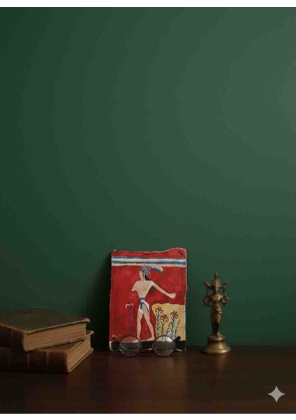 Antik Girit Zambaklı Prens Fresk Replika – Gaz Beton Üzeri Akrilik Duvar Dekoru modelleri