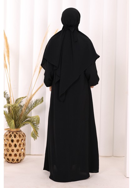 Sufleli Elbise Takım 6044 Siyah indirimleri