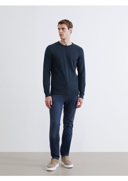 Yeni Sezon Bisiklet Yaka Basic Erkek Triko Kazak fiyatları