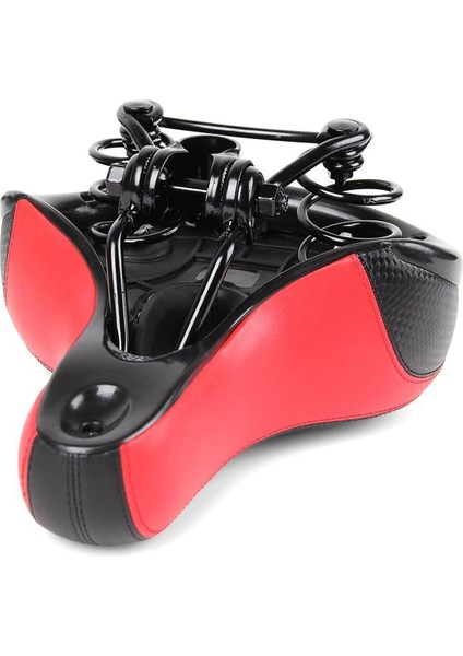 Bisiklet Yaylı Sele Kırmızı Reflektörlü Yumuşak fiyatları