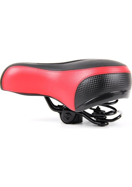 Bisiklet Yaylı Sele Kırmızı Reflektörlü Yumuşak indirimleri