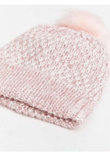 Yeni Sezon Ponpon Detaylı Kız Çocuk Atkı ve Bere modelleri