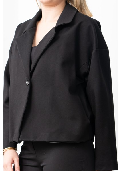 Lucent Tek Düğme Yan Cepli Ceket 8625 fırsatları