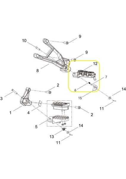 JEDI750 Arka Basamak Sol fiyatları