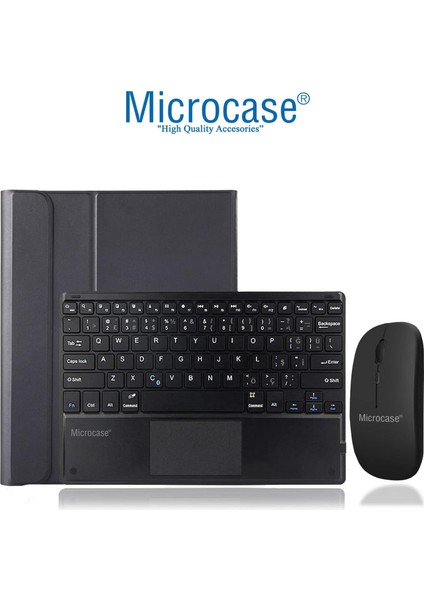 Xiaomi Redmi Pad 2 Uyumlu Bluetooth Touchpad Klavye+Bluetooth Mouse+Standlı Kılıf-Bkk7 indirimleri