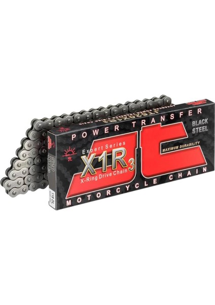 Motosiklet Zinciri 520 X-Ring Zincir X1R3 520 x 114 Çelik JTC520X1R3-114DL