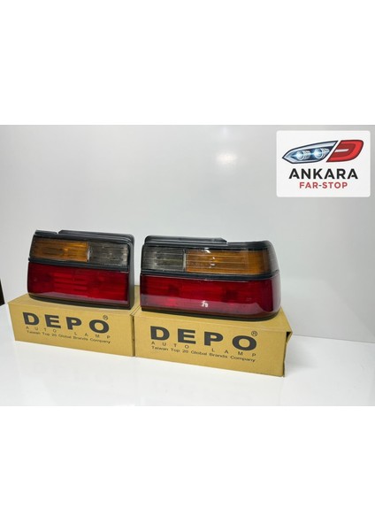 Toyota Corolla AE92 1988 - 1992 Sedan Stop Lambası Sağ - Sol Takım (Depo Marka) indirimleri