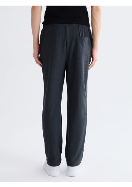 Yeni Sezon Standart Kalıp Erkek Dokulu Pantolon fırsatları