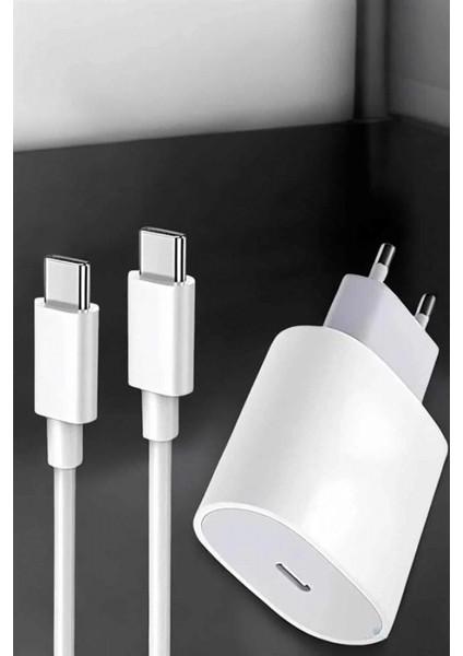 Şarj Aleti Ios 15/15 Pro Max Uyumlu Şarj Adaptörü ve Kablosu fırsatları