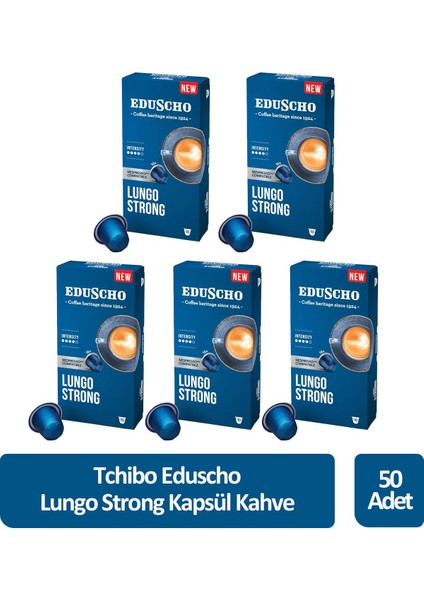Eduscho Lungo Strong Kapsül Kahve 50 Kapsül