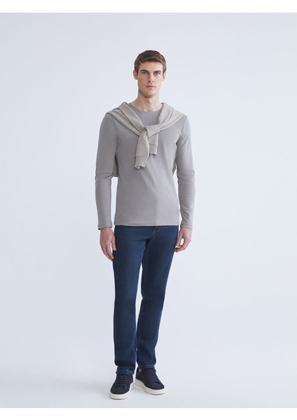 Yeni Sezon Bisiklet Yaka Basic Uzun Kollu Erkek Tişört fiyatları