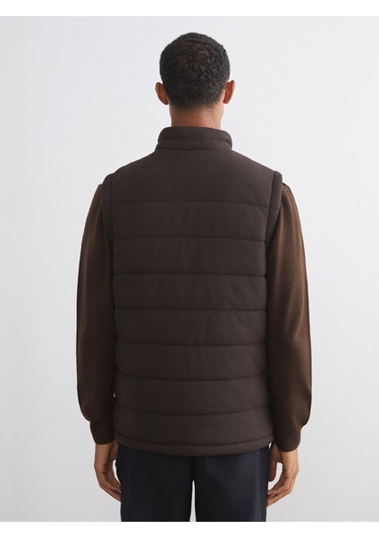 Yeni Sezon Slim Fit Dik Yaka Erkek Şişme Yelek indirimleri