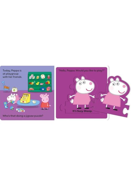 Peppa Pig - Peppas Playgroup Friends Jigsaw Book fiyatları