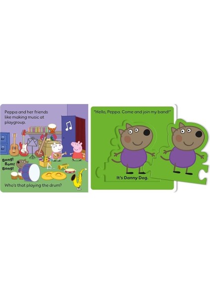 Peppa Pig - Peppas Playgroup Friends Jigsaw Book modelleri