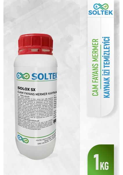 Araba Camı Kaynak Izi Sökücü -Solox Sx