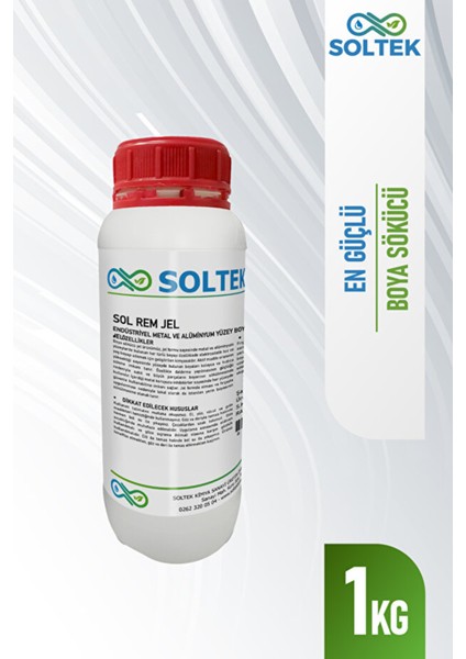En Güçlü Kuvvetli Boya Sökücü &boya Çıkarıcı - Sol Rem Jel 1kg