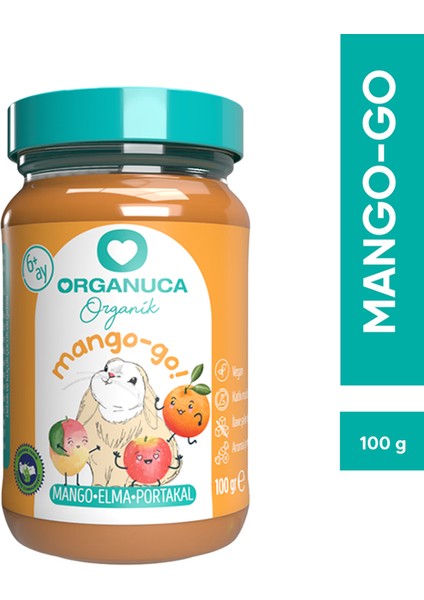 Organik Ek Gıda Mango-Go 100 G