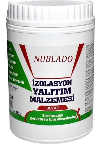 Izolasyon Yalıtım Malzemesi 1 kg Beyaz Renk Su Sızdırmaz Elastik Boyanabilir Rutubet Nem Yalıtımı fırsatları