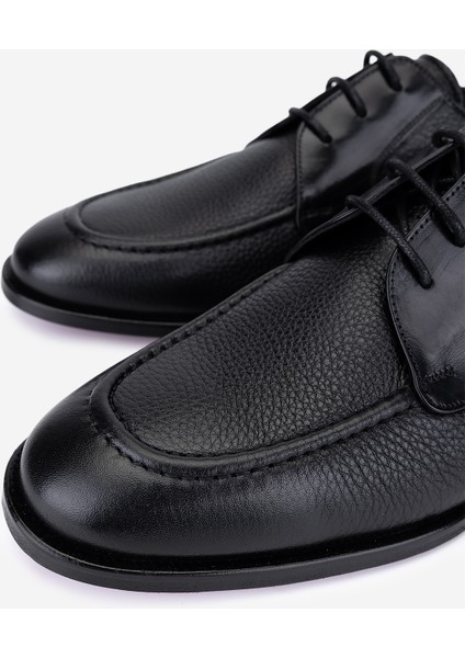 Erkek Hakiki Deri Siyah Floter Klasik Ayakkabı 183 44462 Erk Ayk SK25-26 Sıyah Fltr modelleri